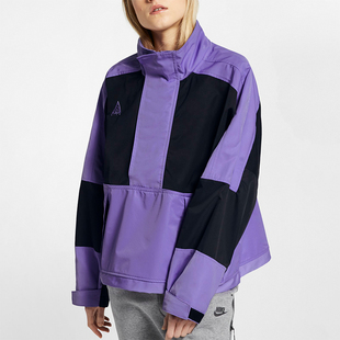 Nike/耐克正品休闲女士拉链简约运动冲锋衣外套BQ3434-583