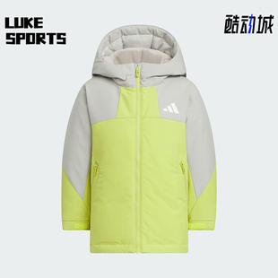 DOWN PARKA儿童连帽保暖运动羽绒服KC5413 阿迪达斯正品 Adidas