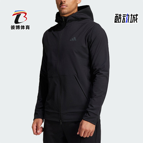 阿迪达斯男士宽松休闲运动外套