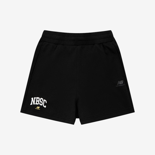 New Balance/NB正品复古运动系列女士针织运动短裤5VD25402-BK