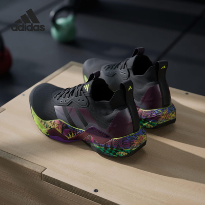 Adidas/阿迪达斯官方正品RAPIDMOVE男士训练缓震时尚跑步鞋JR6401