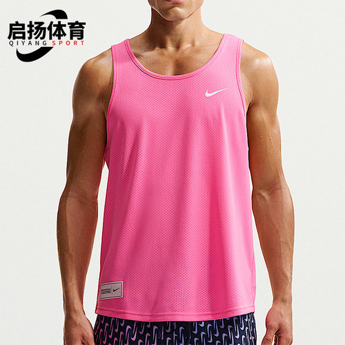 Nike/耐克正品夏季男士休闲无袖运动健身透气背心T恤HV7073-649