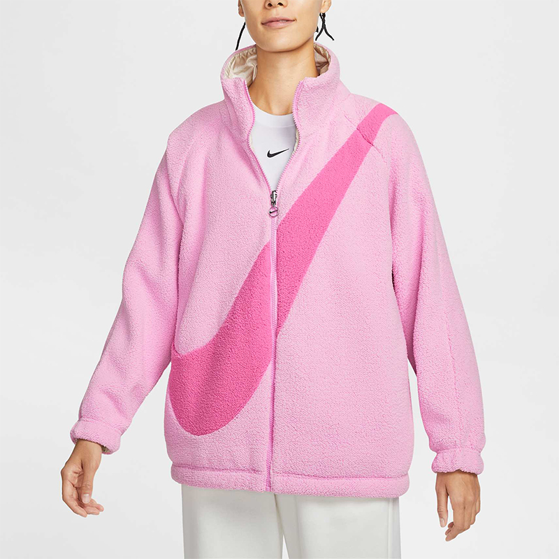 耐克女士保暖立领夹克