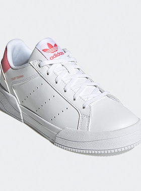 Adidas/阿迪达斯正品三叶草COURT TOURINO大童运动休闲板鞋H00765