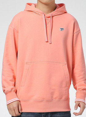 Puma/彪马正品2021春季新款男子经典连帽休闲运动卫衣 531430-26