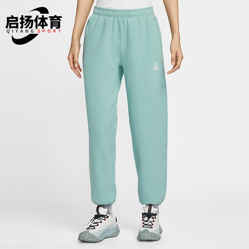 Nike/耐克正品ACG Wolf Tree女士运动摇粒绒束脚长裤HJ0242-017