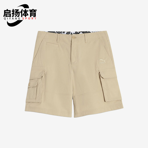 Puma/彪马正品CLASICSCLASICSDASINDIGOCA经典工装短裤677388-88