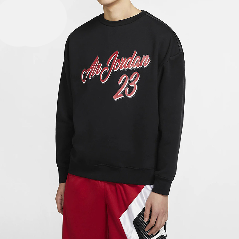 Nike/耐克正品JORDAN男士休闲圆领套头印花运动卫衣CT6283-010