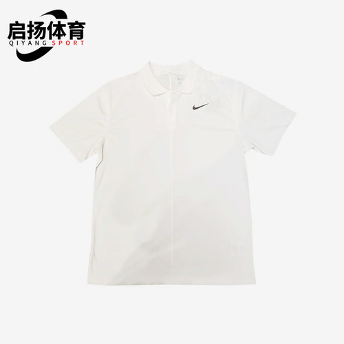 Nike/耐克正品Sportswear空新款白色经典短袖POLO衫DD8373-100