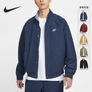休闲摇粒绒拉链夹克外套FZ0657 Nike Futura男士 Club 297 耐克正品