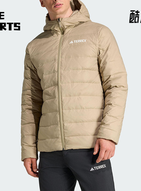 Adidas/阿迪达斯正品TEREXTEREX连帽鸭绒羽绒服KB2175
