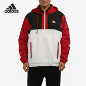 新款 当季 男子休闲运动连帽夹克H39326 阿迪达斯正品 Adidas