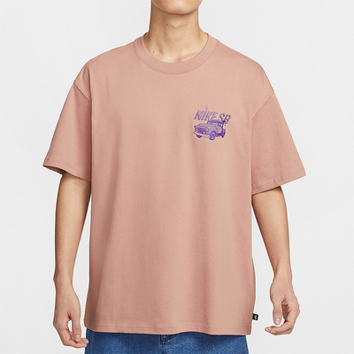 Nike/耐克正品新款男士时尚印花透气宽松休闲短袖HJ0821-215