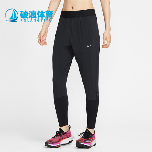 Nike/耐克正品 Dri-FIT女士休闲中腰跑步运动束脚长裤HV6089-010