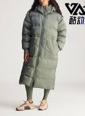 Adidas/阿迪达斯正品SMC新款女灰绿宽松保暖夹克外套KA7427