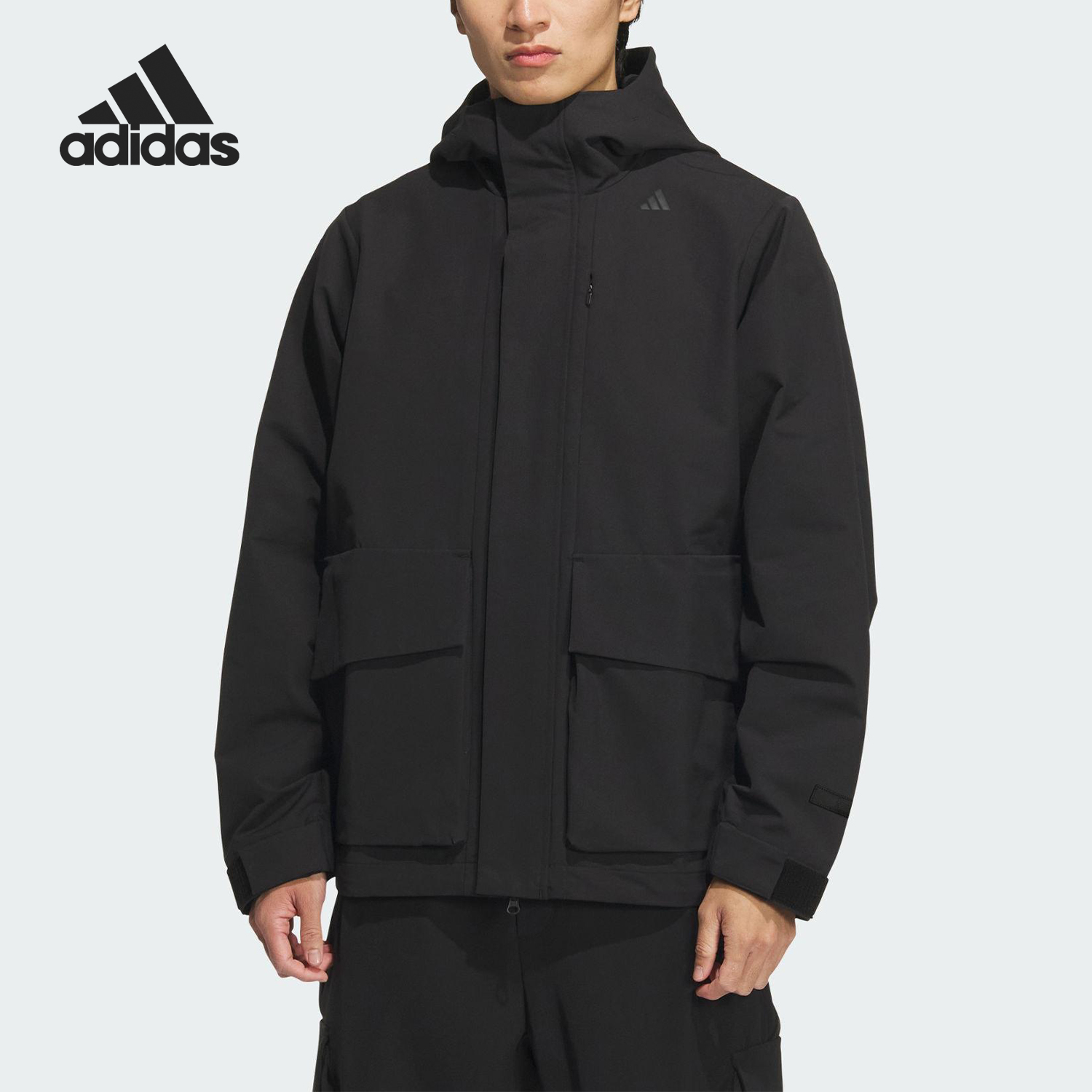 Adidas/阿迪达斯官方正品春款男士训练运动梭织宽松外套JM0960