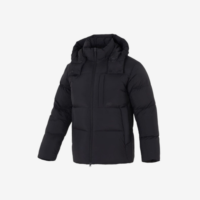 New Balance/NB正品2025新款男子运动休闲连帽羽绒服NPE41031-BK