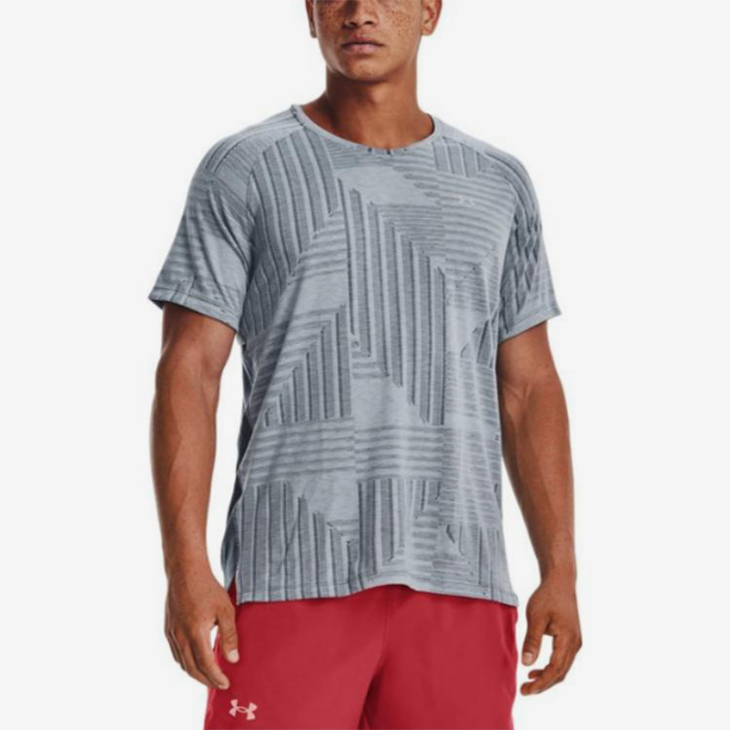 UA/安德玛正品夏季新款男子宽松透气运动休闲短袖T恤1376516-465