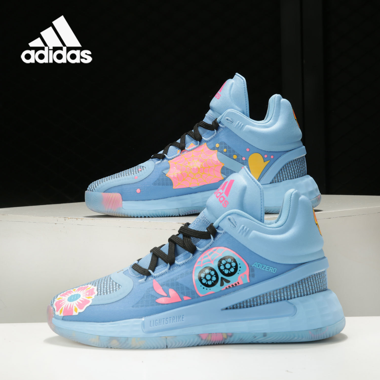 adidas/阿迪达斯正品 d rose 11 罗斯11代亡灵节实战篮球鞋fy9988