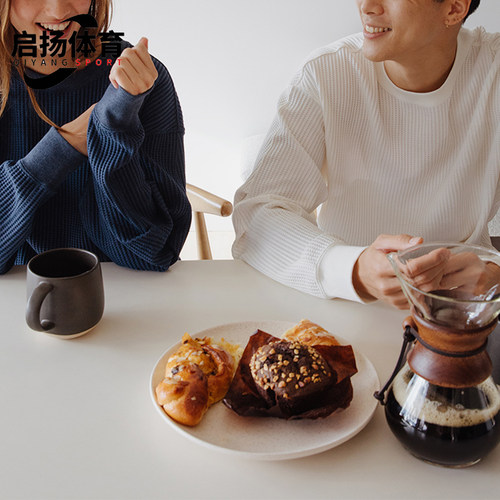 彪马男女运动针织圆领宽松卫衣
