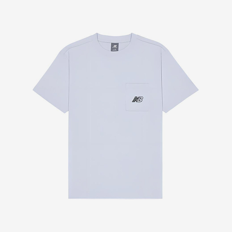 New Balance/NB正品运动男女舒适透气百搭圆领短袖AMT42336-SL1