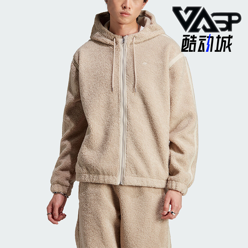 阿迪达斯男士休闲保暖外套