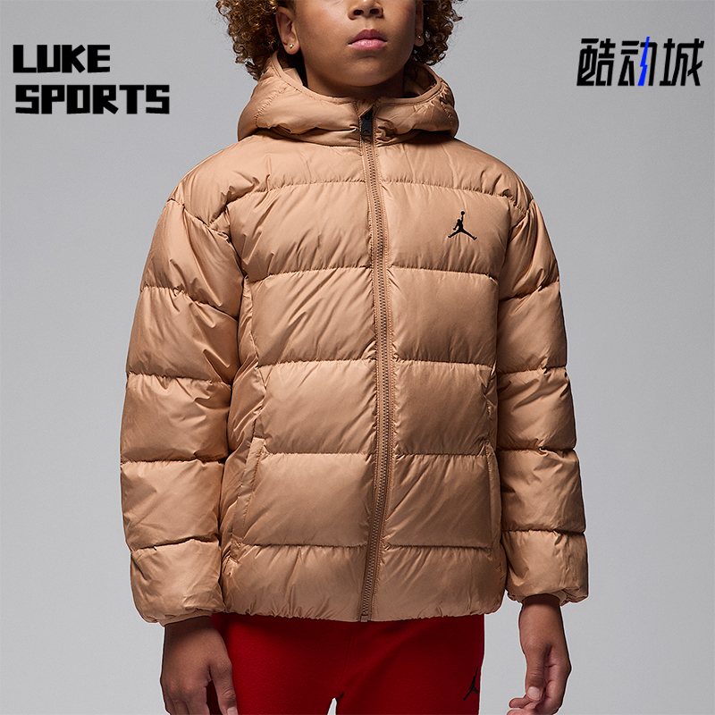 Nike/耐克正品JORDAN大童透气经典运动休闲保暖羽绒服IQ9986-200