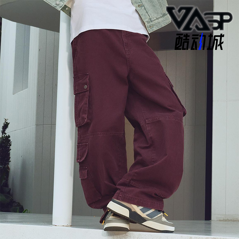 Adidas/阿迪达斯正品三叶草男士经典潮流休闲宽松梭织长裤IA7507