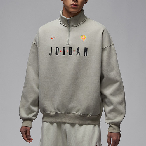 Nike/耐克正品Jordan Flight男士加绒经典卫衣套头衫IF1817-334