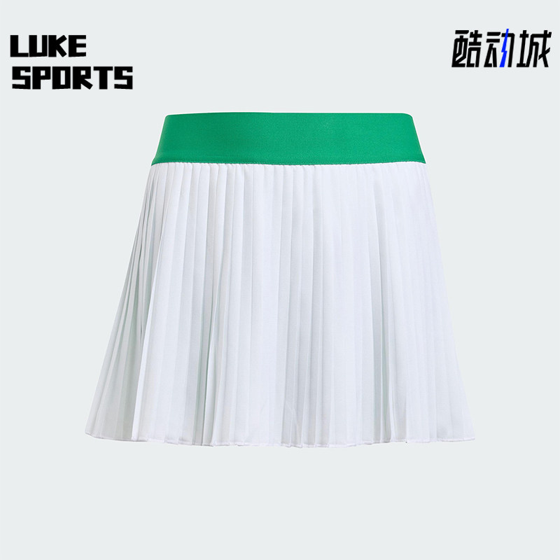 Adidas/阿迪达斯正品三叶草儿童运动网球透气经典半身裙JY1890