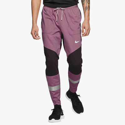 Nike/耐克正品新款男紫黑色训练轻盈速干经典运动长裤CJ1463-516