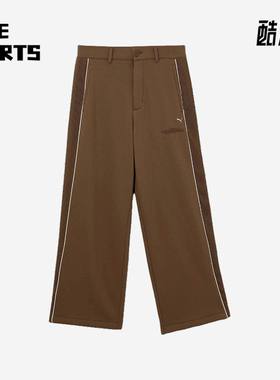 Puma/彪马正品T7Knit PANTS男女加绒保暖拉链经典休闲裤631406-65