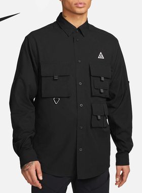 Nike/耐克正品秋冬新款男士网眼户外透气轻质T恤DN3936-010