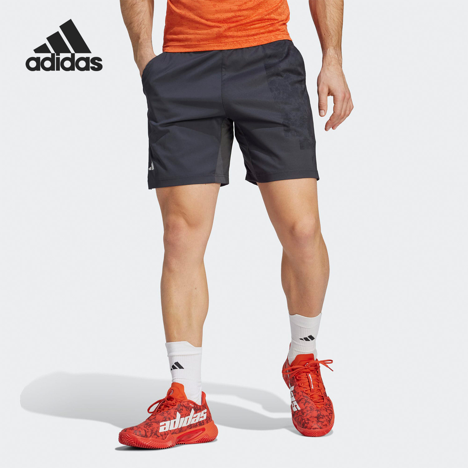 Adidas/阿迪达斯正品当季新款网球男子梭织运动短裤HZ1345