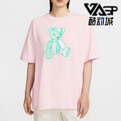 耐克正品 2025女士时尚 针织休闲印花透气宽松短袖 Nike IM3380 663