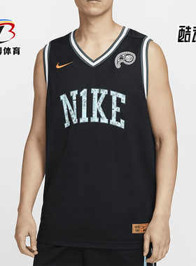 Nike/耐克正品篮球系 Dri-FIT男士时尚无袖篮球球衣HF6136-010