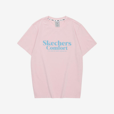 Skechers/斯凯奇正品SHORT SLEEVE TEE男女运动透气短袖T恤