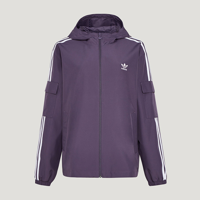 Adidas/阿迪达斯正品VR STAG JKT U男女经典连帽夹克外套KV8847