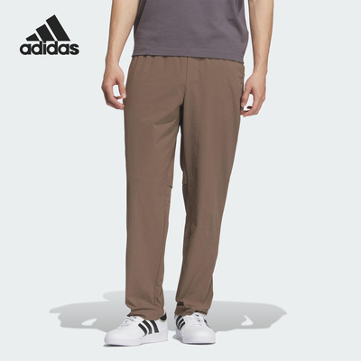Adidas/阿迪达斯官方正品BOTTOMS男士复古直筒运动休闲长裤KE6002