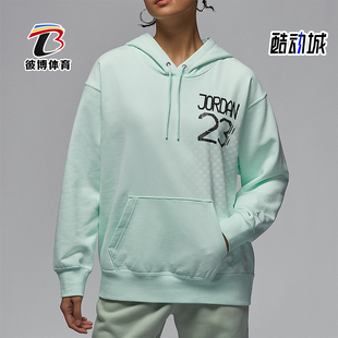 394 JORDAN女士印花刺绣休闲运动卫衣HQ6072 Nike 耐克正品