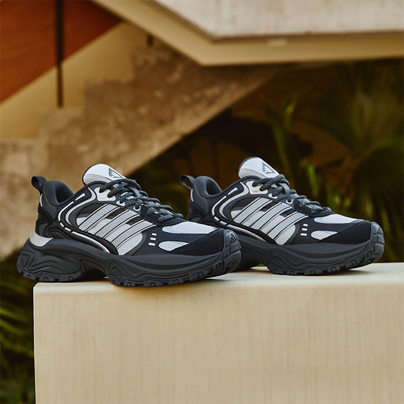 阿迪达斯男女厚底耐磨运动老爹鞋