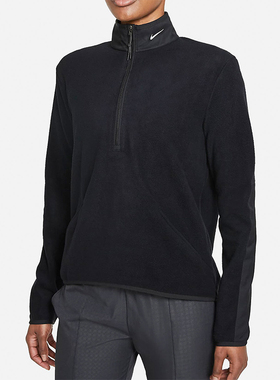 Nike/耐克正品运动女士半拉链高尔夫经典运动卫衣外套DA3237-010