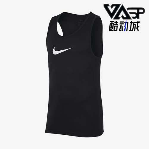 Nike/耐克正品JORDAN空新款黑色运动休闲经典背心T恤AJ1432-010