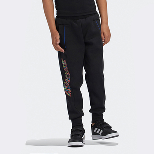 新款 小童装 秋季 Adidas 子 当季 训练运动裤 GG3575 阿迪达斯正品