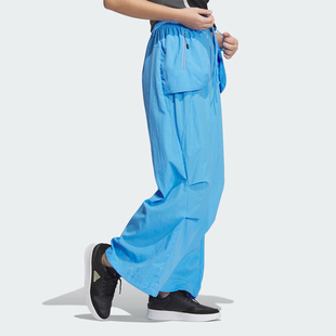 PARA PNT 阿迪達(dá)斯官方正品 女士拒水寬松傘褲 JJ1580 FUSTL Adidas