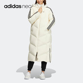 DOWN5女子长款 Adidas WJACKET neo 羽绒服HN9865 阿迪达斯正品