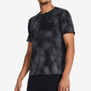 新款 夏季 男士 凉爽透气印花训练运动短袖 001 1382615 安德玛正品