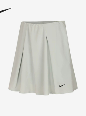 Nike/耐克正品NGC短裙新款女浅灰色中腰松紧短裙IH0516-034