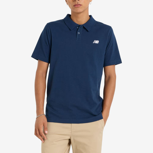 New Balance新百伦正品男短袖休闲运动日常出行翻领衫MT51519-NNY