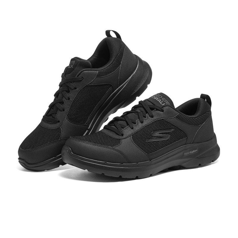 Skechers/斯凯奇正品2021新款男子GO系列绑带运动低帮休闲鞋